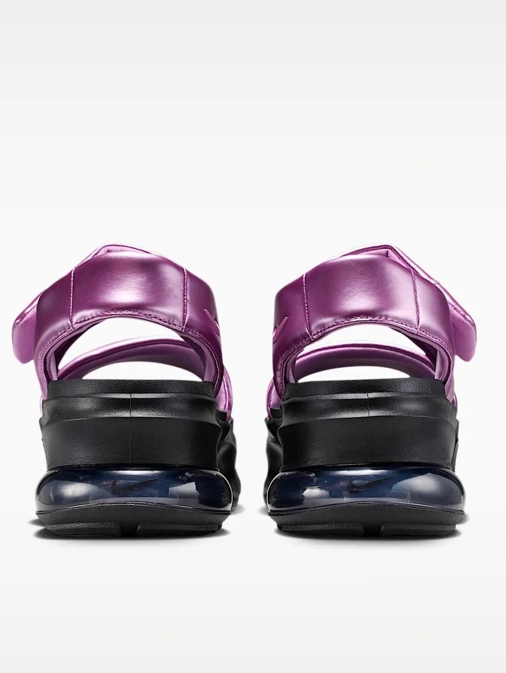 Sizes 6 To 11 Nike Air Max Latest Trend Comfy Platform Magenta Sandals Shoes - Picture 3 of 8